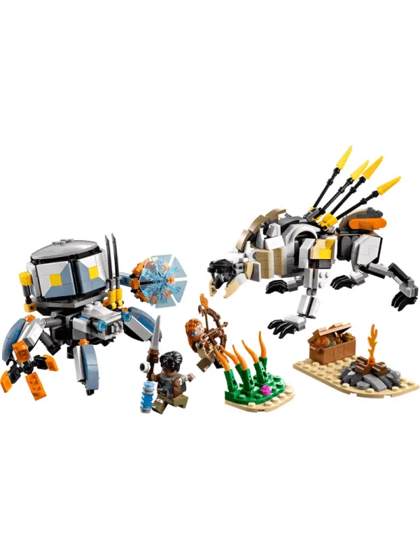 Stavebnice LEGO Horizon Adventures - Aloy a Varl vs. Shell-Walker a Sawtooth