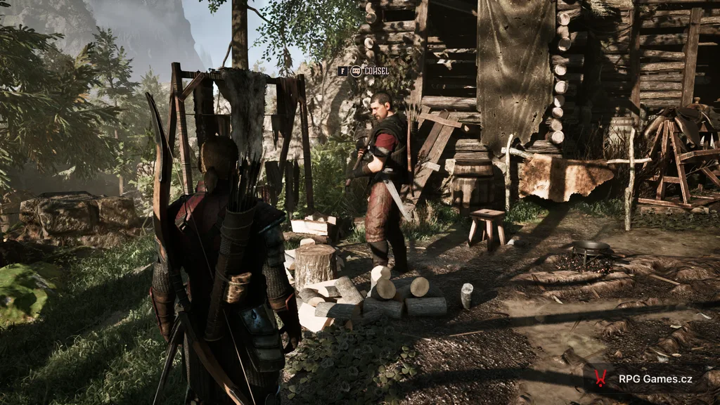 Gothic Remake — quest s Cohselem v chatrči
