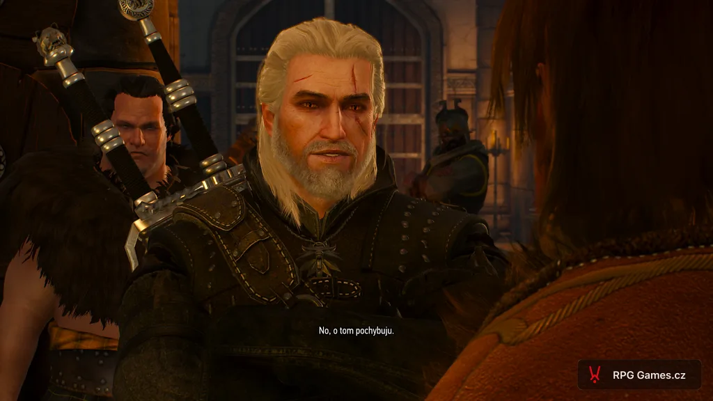 Geralt v dialogu s pochybujícím výrazem — české titulky, Zaklínač 3