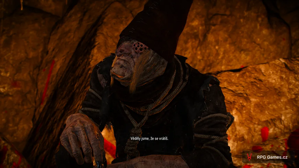 Epilog smrti Ciri ve hře Zaklínač 3 — Geralt u ježibaby v bažinách Velenu