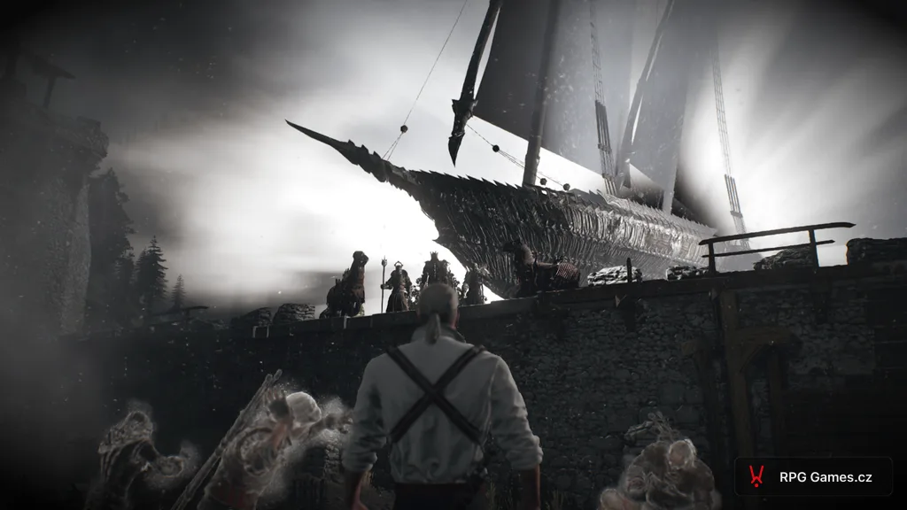 Divoký hon na hradbách Kaer Morhen — konec úvodního snu, Zaklínač 3
