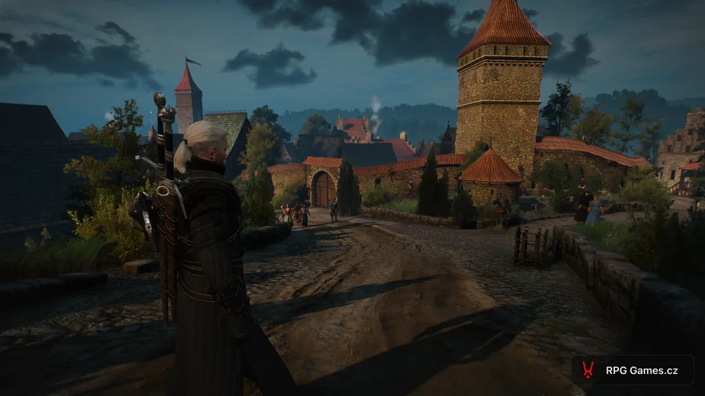 Blátivá vesnice ve Velenu — Geralt mezi slaměnými střechami a chudými vesničany, Zaklínač 3