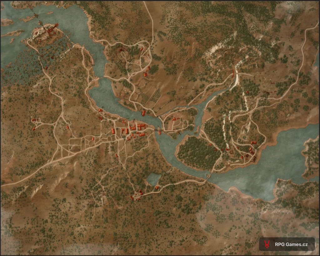 Mapa Bělosad